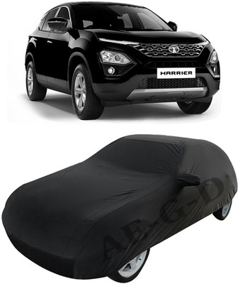 Akshita Enterprises Car Cover For Tata Harrier (With Mirror Pockets)(Black)