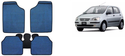 Autofetch Rubber Standard Mat For  Hyundai Getz(Blue)