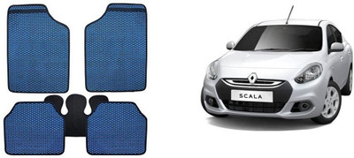Autofetch Rubber Standard Mat For  Renault Scala(Blue)