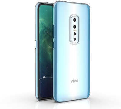 Aaralhub Book Cover for Vivo V17 Pro(Transparent, Grip Case)