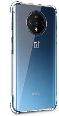 Casehub Front & Back Case for OnePlus 7T(Transparent, Grip Case, Pack of: 1)