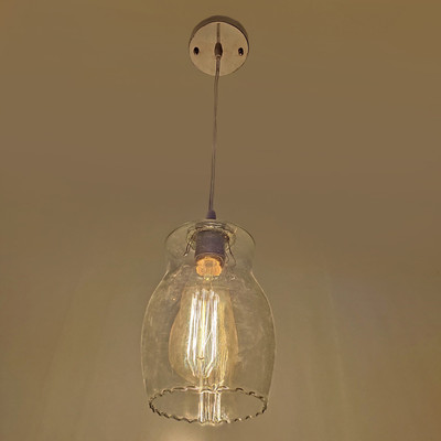 PR Prashant Ceiling Hanging Pendant Light (Clear) Pendant Lamp Ceiling Lamp(Clear)