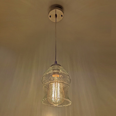 PR Prashant Ceiling Fancy Hanging Pendant Light (Clear) Pendants Ceiling Lamp(Clear)