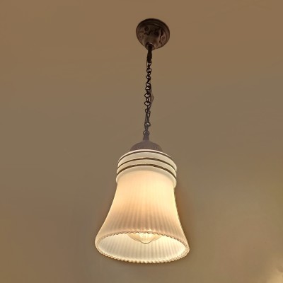 PR Prashant Ceiling Pendant Bell Hanging Lamp (White) Pendants Ceiling Lamp(White)