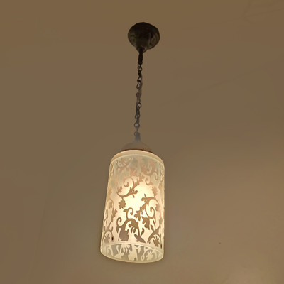 PR Prashant Ceiling Pendant Designer Hanging Lamp (White) Pendant Lamp Ceiling Lamp(White)