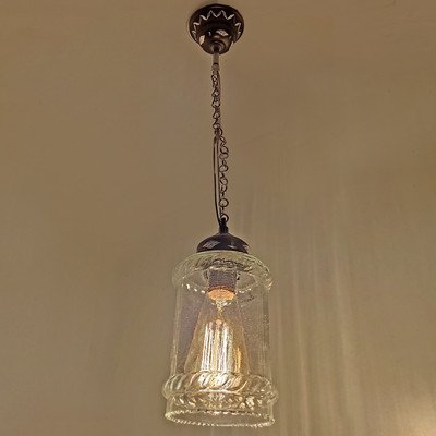 PR Prashant Ceiling Chain Pendant Light (Clear) Pendant Lamp Ceiling Lamp(Clear)