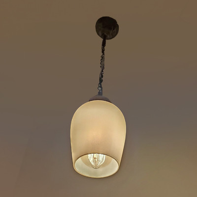 PR Prashant Ceiling Pendant Printed Hanging Lamp (White) Pendant Lamp Ceiling Lamp(White)