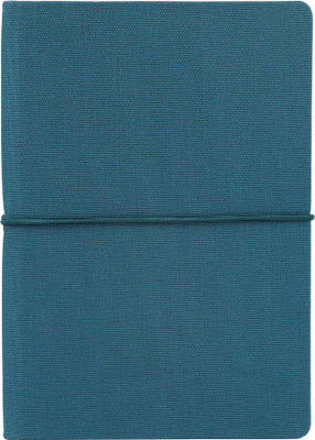 comma Regina A5 Size Notebook A5 Notebook Single Ruled 192 Pages(Peacock Blue)