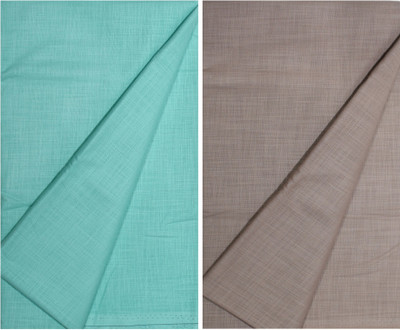 KUNDAN SULZ GWALIOR Cotton Blend Self Design Shirt Fabric