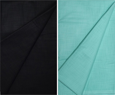 KUNDAN SULZ GWALIOR Cotton Blend Self Design Shirt Fabric