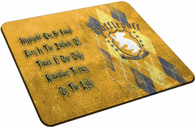 ECFAK Harry Potter: HufflePuff EG003 Non Slip Base Mousepad(Multicolor)
