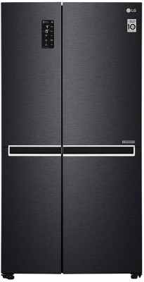 LG 687 L Frost Free Side by Side Inverter Technology Star Refrigerator(Matte...
