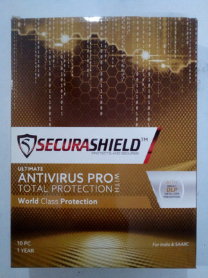 SECURASHIELD Anti-virus 1.0 User 1 Year(CD/DVD)