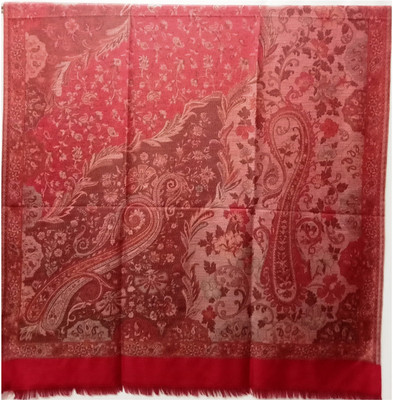PASHTUSHS Wool Self Design Women, Men Shawl(Multicolor)