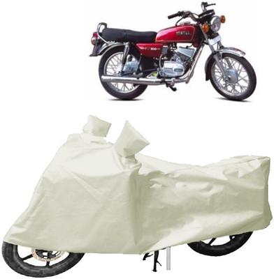 MoTRoX Two Wheeler Cover for Suzuki(Gixxer SF, White)