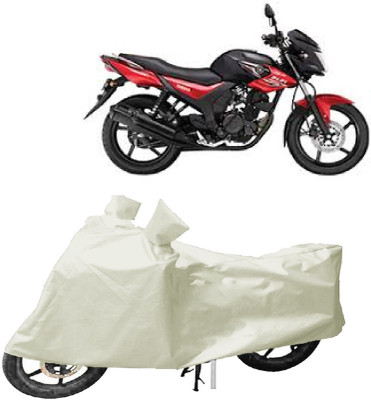 Gargi Traders Two Wheeler Cover for Yamaha(SZ-RR, White)
