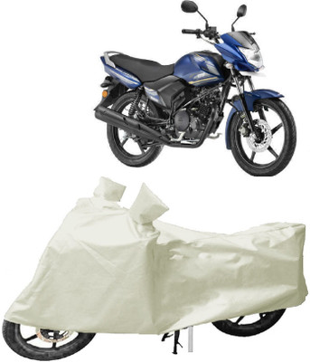 Gargi Traders Two Wheeler Cover for Yamaha(Saluto, White)
