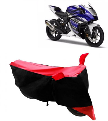 Gargi Traders Two Wheeler Cover for Yamaha(YZF R25, Red)