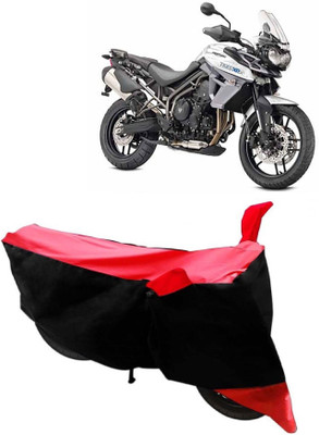 Gargi Traders Two Wheeler Cover for Triumph(Tiger 800 XR, Red)