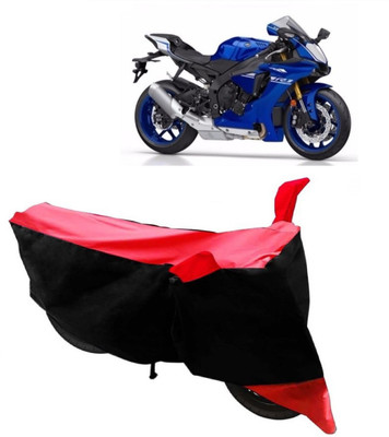 Gargi Traders Two Wheeler Cover for Yamaha(YZF R1, Red)