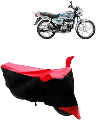 Gargi Traders Two Wheeler Cover for Hero(Splendor Plus, Red)