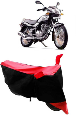 Gargi Traders Two Wheeler Cover for TVS(Fiero F2, Red)