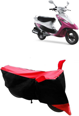 MoTRoX Two Wheeler Cover for TVS(Scooty Pep+, Red)