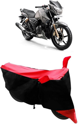 MoTRoX Two Wheeler Cover for TVS(Apache RTR 180, Red)