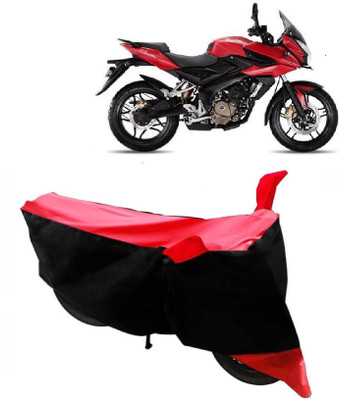 Gargi Traders Two Wheeler Cover for Bajaj(Pulsar AS 150, Red)