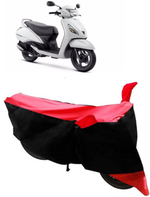 MoTRoX Two Wheeler Cover for TVS(Jupiter, Red)