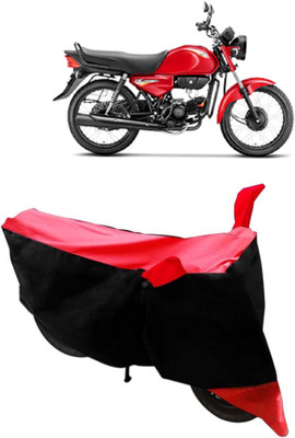 MoTRoX Two Wheeler Cover for Hero(CD deluxe, Red)