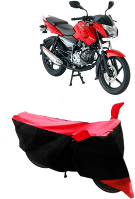 Gargi Traders Two Wheeler Cover for Bajaj(Pulsar 150 DTS-i, Red)