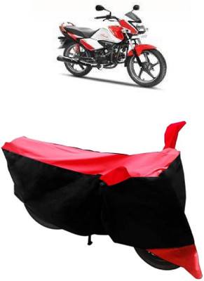 Gargi Traders Two Wheeler Cover for Hero(Splendor I Smart, Red)