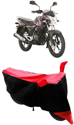 Gargi Traders Two Wheeler Cover for Bajaj(Discover 150 s, Red)
