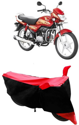 MoTRoX Two Wheeler Cover for Hero(HF Deluxe, Red)