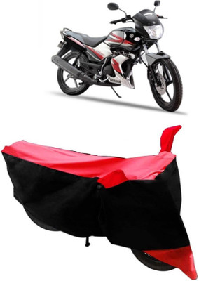 SMDP Two Wheeler Cover for Yamaha(SS, Red, Black)