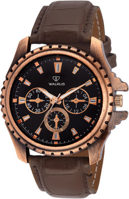 Walrus Walrus Copper Men's Analog Watch - Classic Design with Modern Touch Copper Analog Watch  - For Men