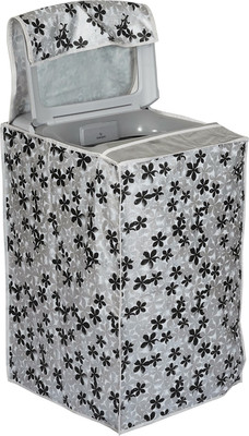 Fab Genie Top Loading Washing Machine  Cover(Width: 54 cm, Black,Grey)