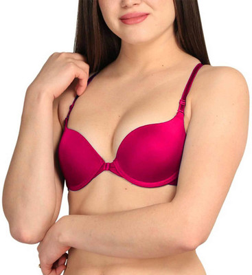 FabGruh Women Push-up Heavily Padded Bra(Pink)