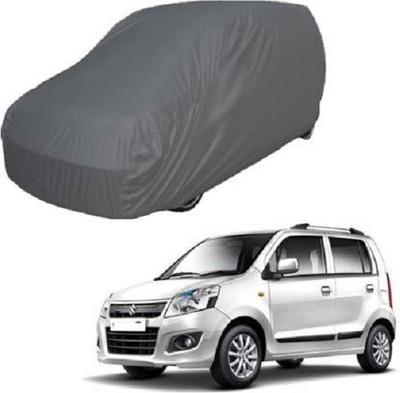 SS Mart Car Cover For Maruti Suzuki WagonR Stingray (Without Mirror Pockets)(Grey)