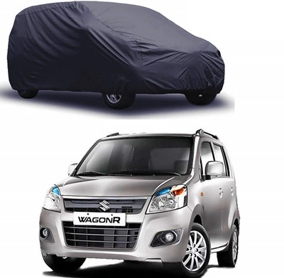 SS Mart Car Cover For Maruti Suzuki Wagon R 1.0 (Without Mirror Pockets)(Grey)