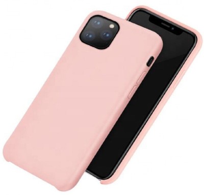 YIVA Back Cover for Apple iPhone 11 Pro(Pink, Silicon, Pack of: 1)
