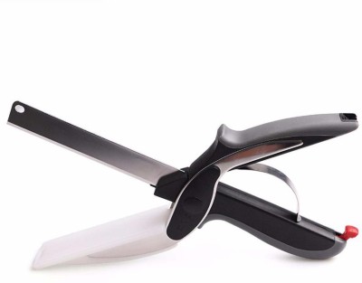 OM SHREE JI Stainless Steel Blade Smart Clever Cutter Kitchen Knife Food Chopper Vegetable & Fruit Chopper(Pack of 1)