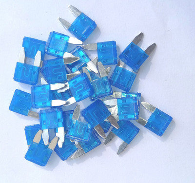 PBROS 20 Pieces Mini Size Blade Fuse -15 AMP(Pack of 20) Electrical Fuse Offers & Cashback