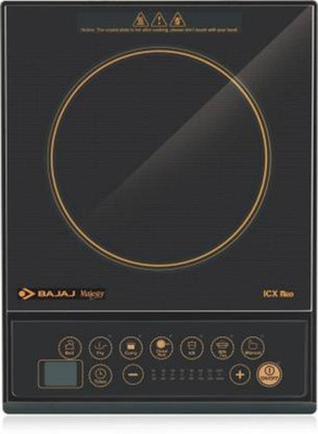 BAJAJ O Induction Cooktop (Black, Push Button)