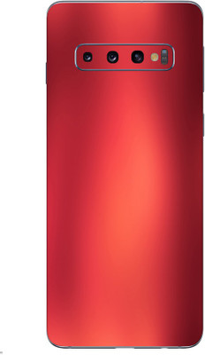 Vcare GadGets Samsung Galaxy S10 Mobile Skin(Red)