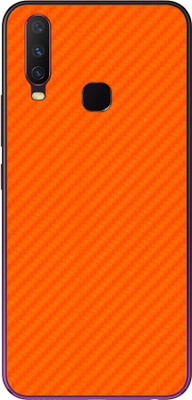 Vcare GadGets Vivo Y17 Mobile Skin(Orange)