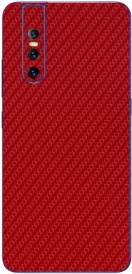 Vcare GadGets Vivo V15 Pro Mobile Skin(Red)