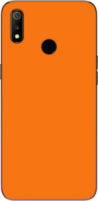 Vcare GadGets Realme 3 Mobile Skin(Orange)