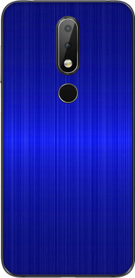 Vcare GadGets Nokia 6.1 Plus Mobile Skin(Blue)